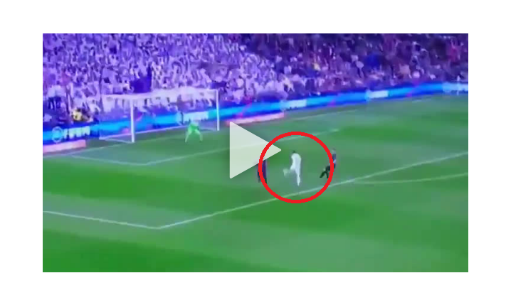 TRAGICZNY strzał Bale'a w końcówce meczu Realu z Barcą [VIDEO]